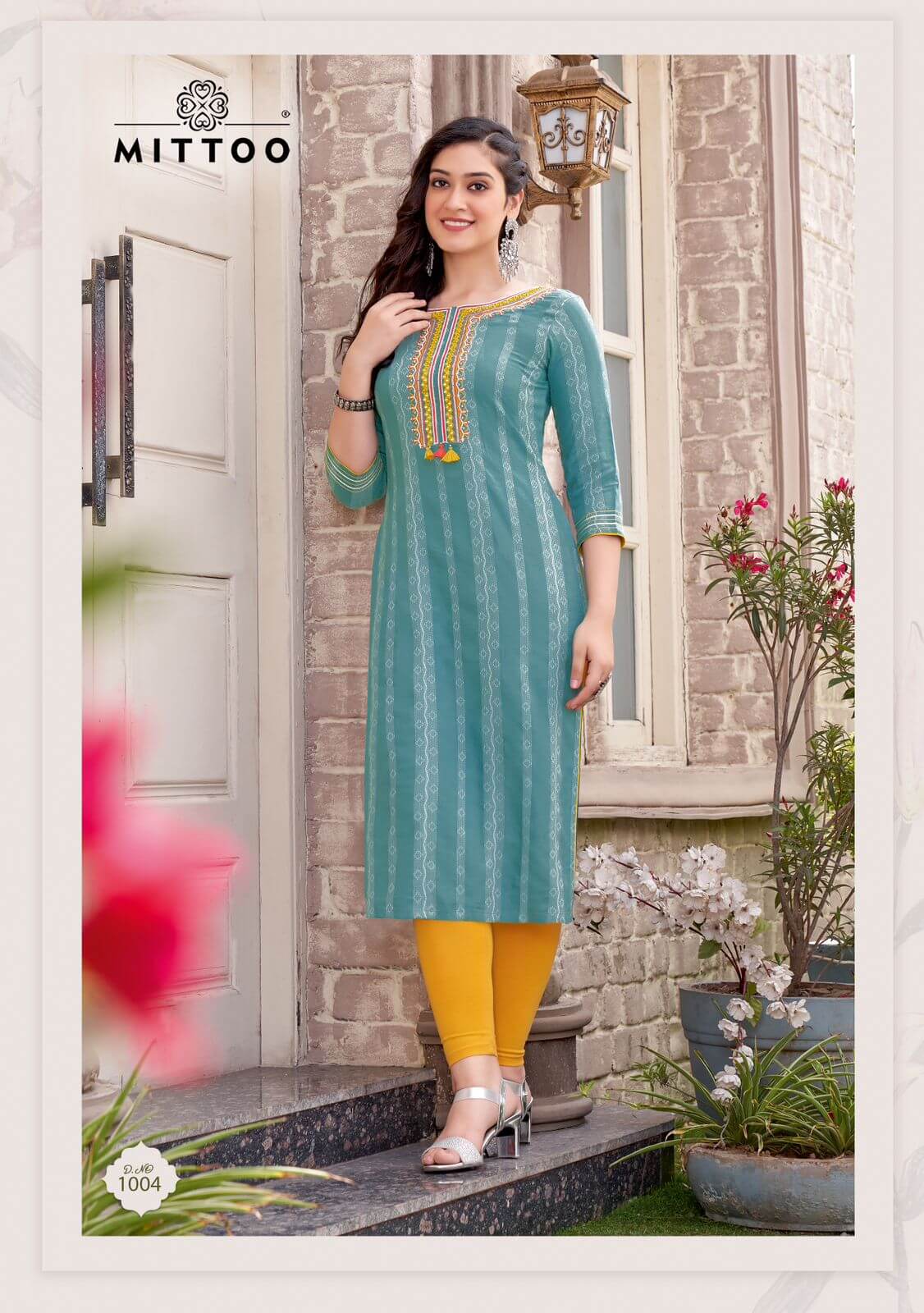 Mittoo Chand Embroidery Kurti Catalog collection 5