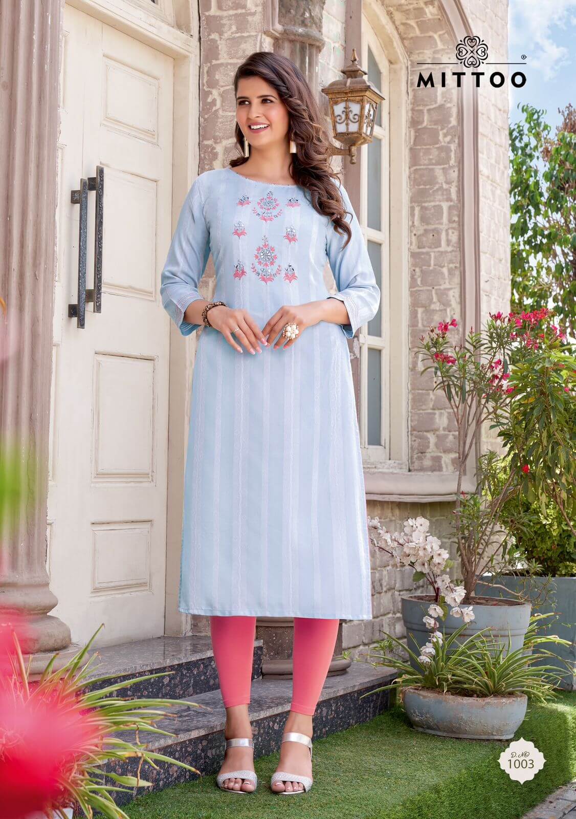 Mittoo Chand Embroidery Kurti Catalog collection 7
