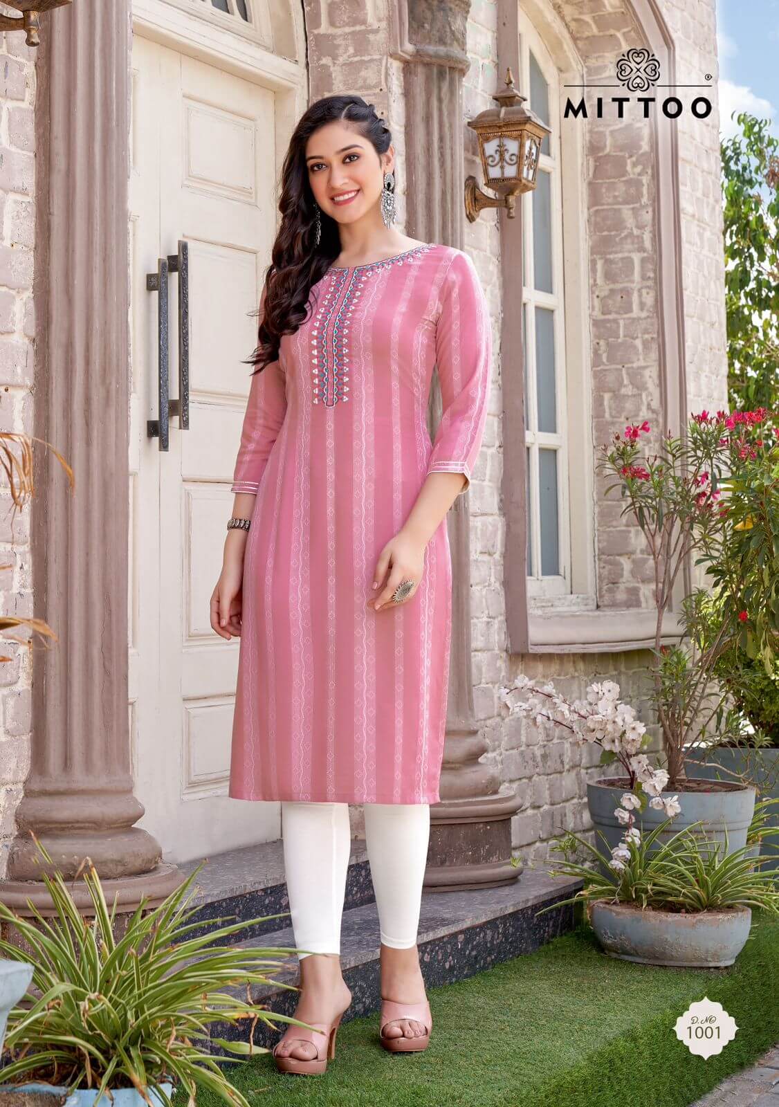 Mittoo Chand Embroidery Kurti Catalog collection 1