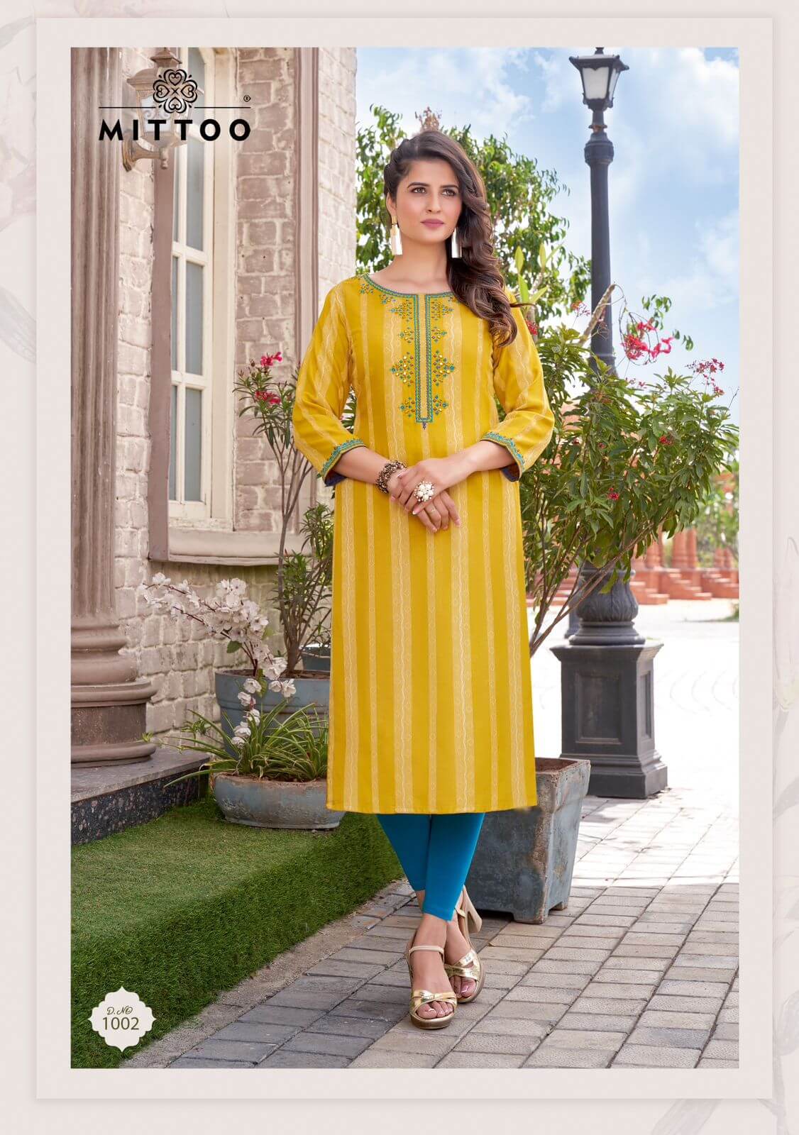 Mittoo Chand Embroidery Kurti Catalog collection 2