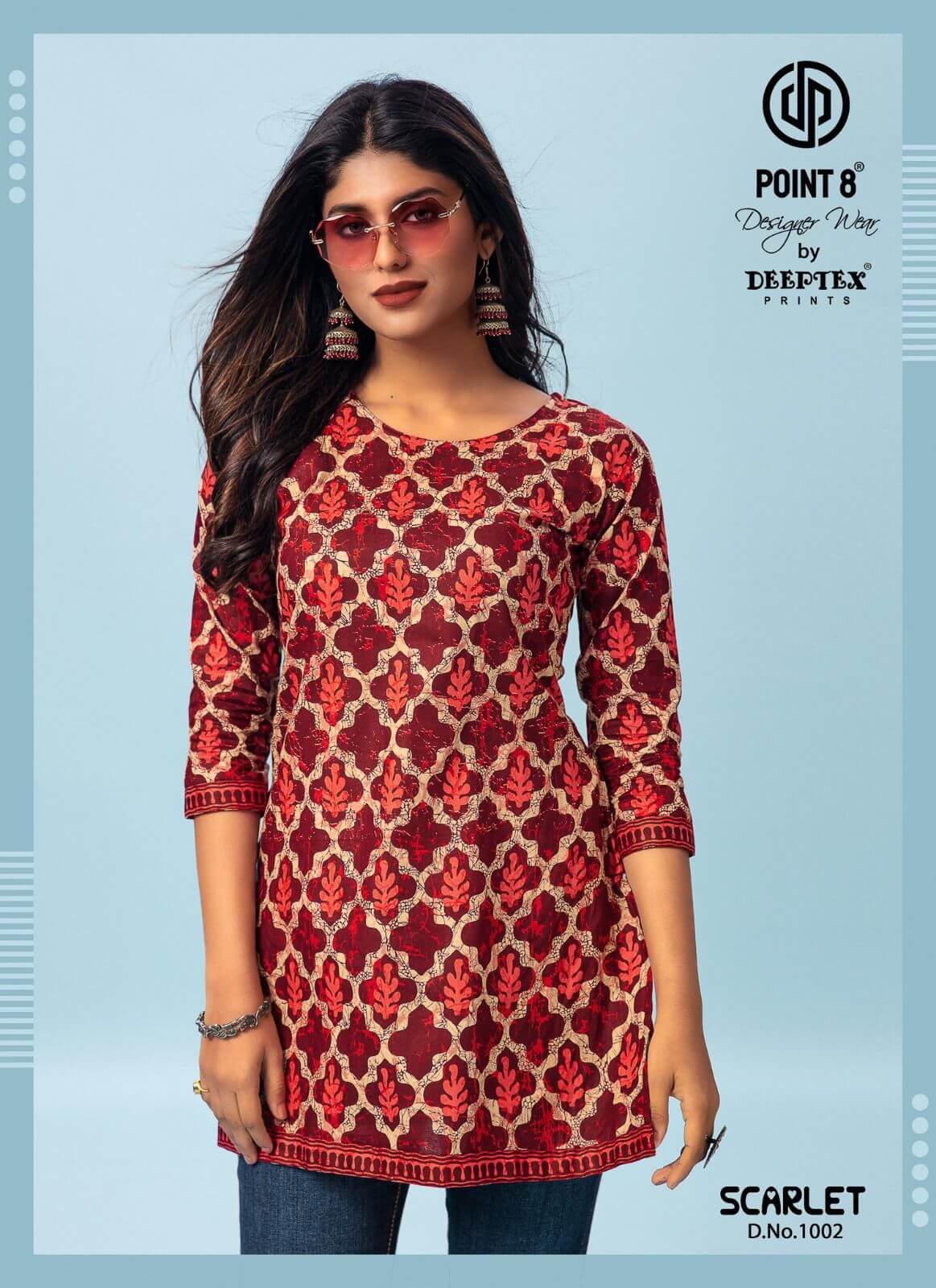 Deeptex Scarlet vol 1 Ladies Tops Catalog collection 11