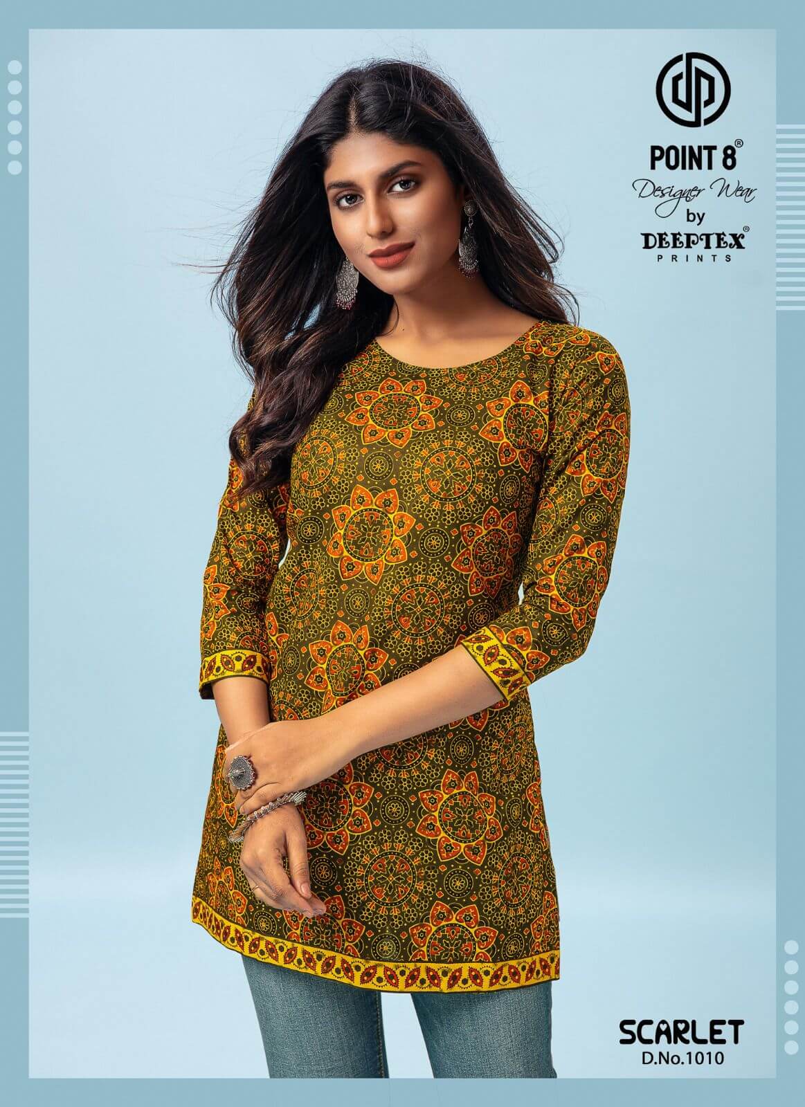 Deeptex Scarlet vol 1 Ladies Tops Catalog collection 1