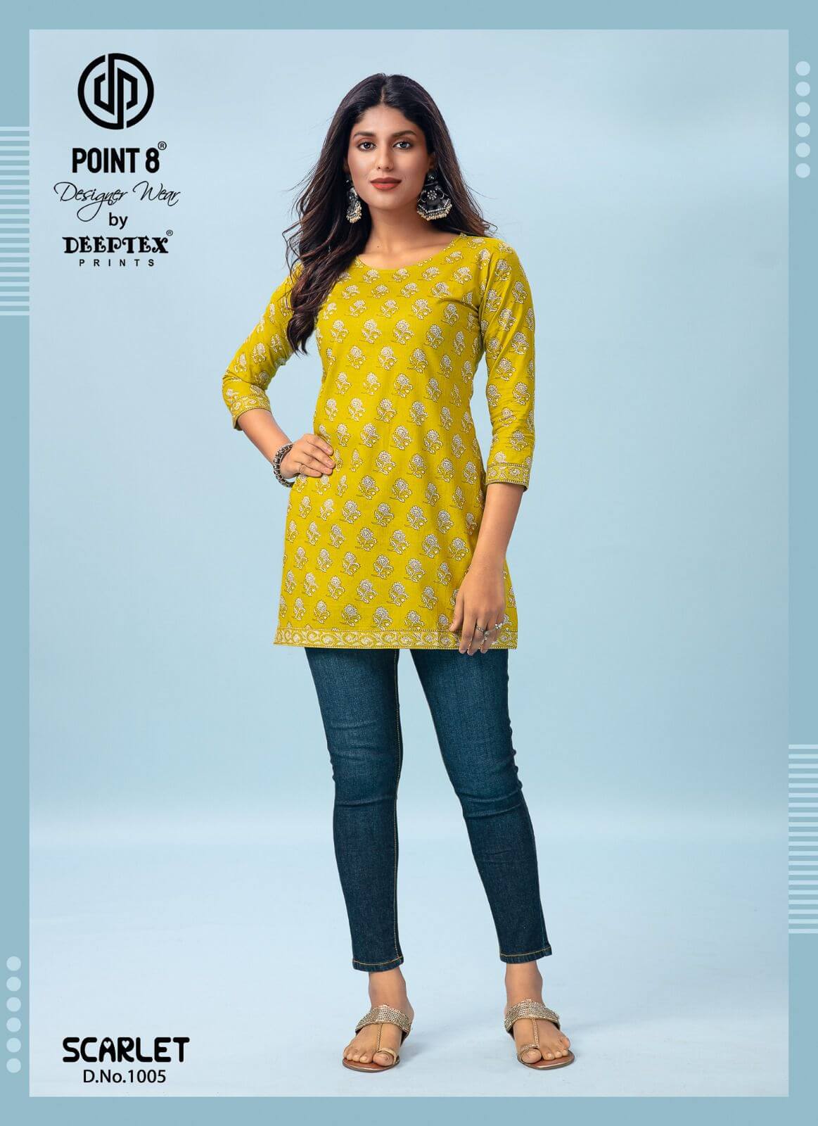 Deeptex Scarlet vol 1 Ladies Tops Catalog collection 10