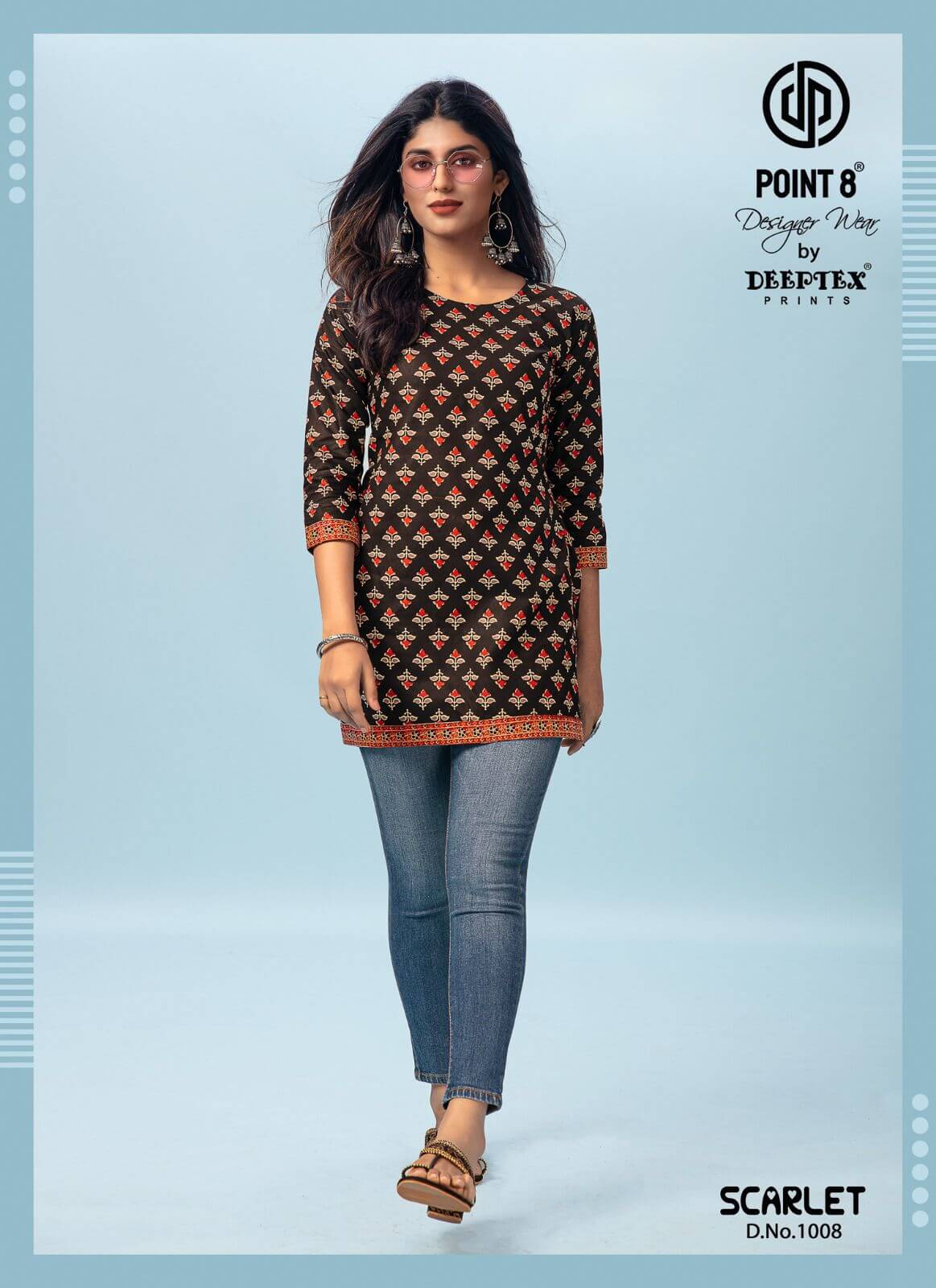 Deeptex Scarlet vol 1 Ladies Tops Catalog collection 8