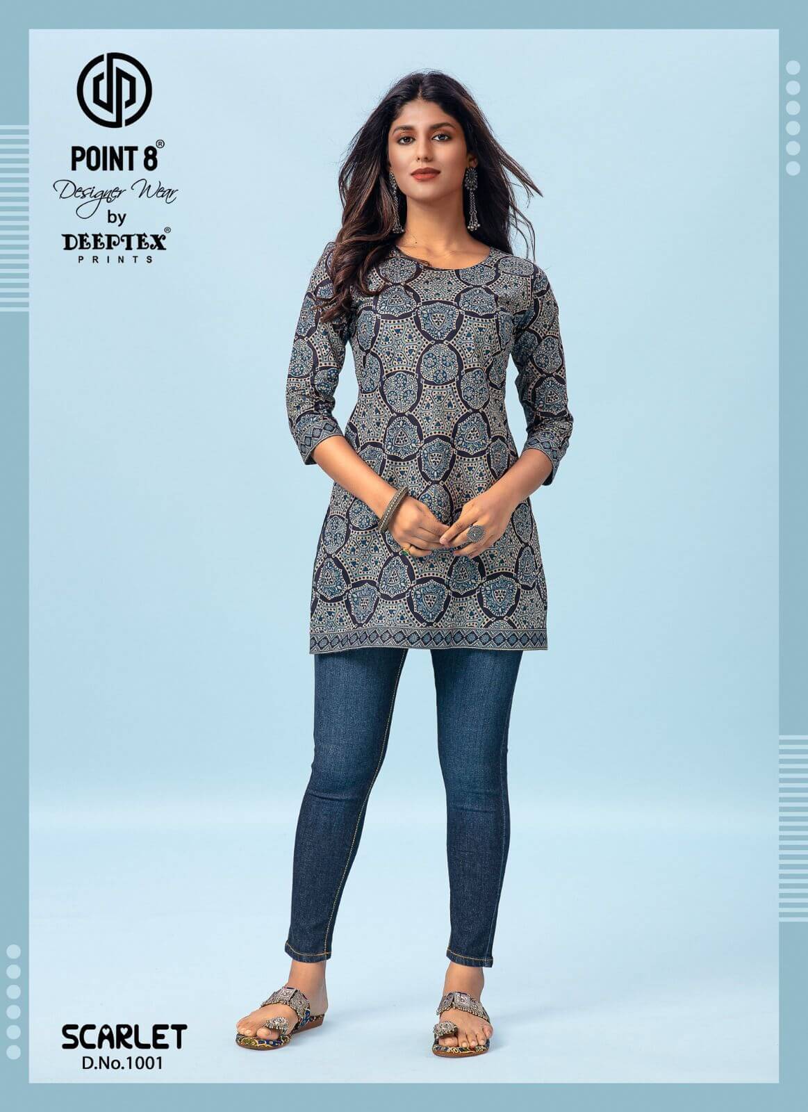 Deeptex Scarlet vol 1 Ladies Tops Catalog collection 7