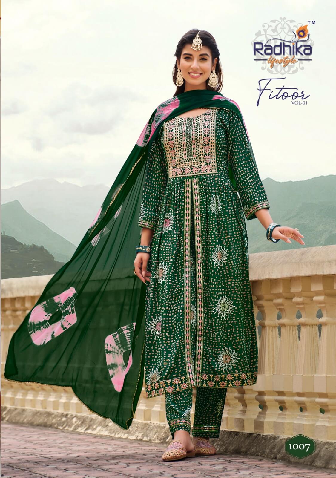 Radhika Fitoor Vol 1 Designer Wedding Party Salwar Suits Catalog collection 1