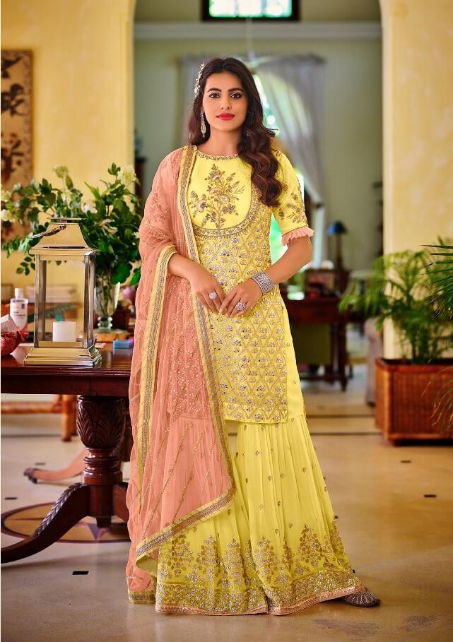 Eba Life Style Armani Designer Wedding Party Salwar Suits collection 5