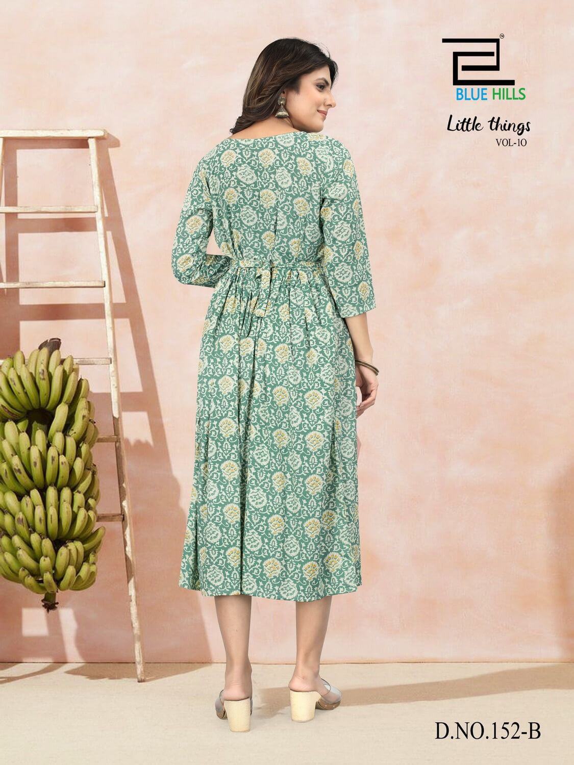 Blue Hills Little Things Vol 10 Feeding Kurtis Catalog collection 6