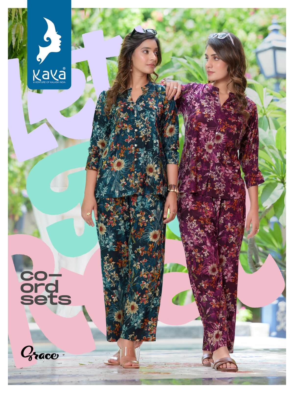 Kaya Grace Top With Bottom Co Ord Set Catalog collection 3