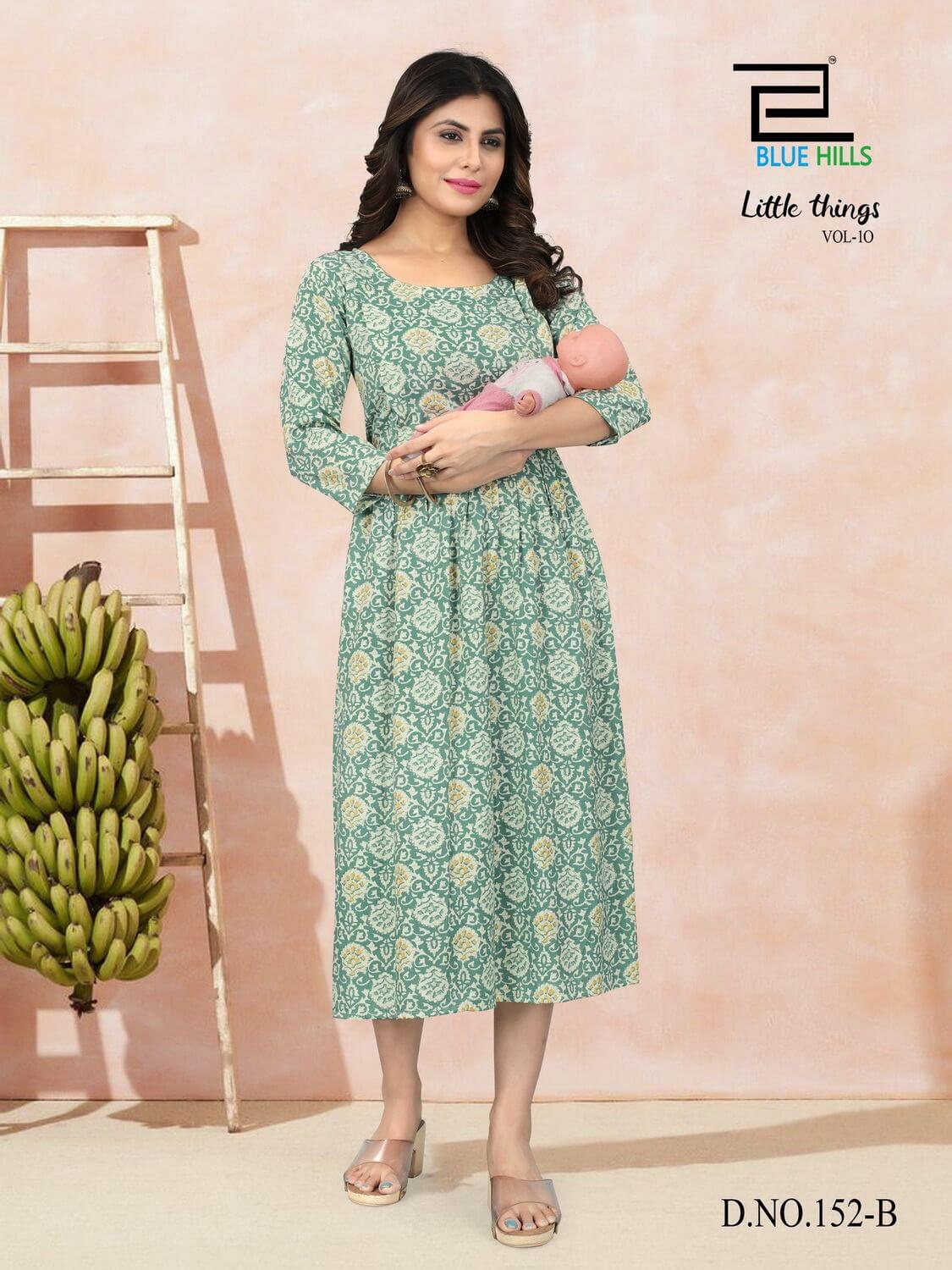 Blue Hills Little Things Vol 10 Feeding Kurtis Catalog collection 1