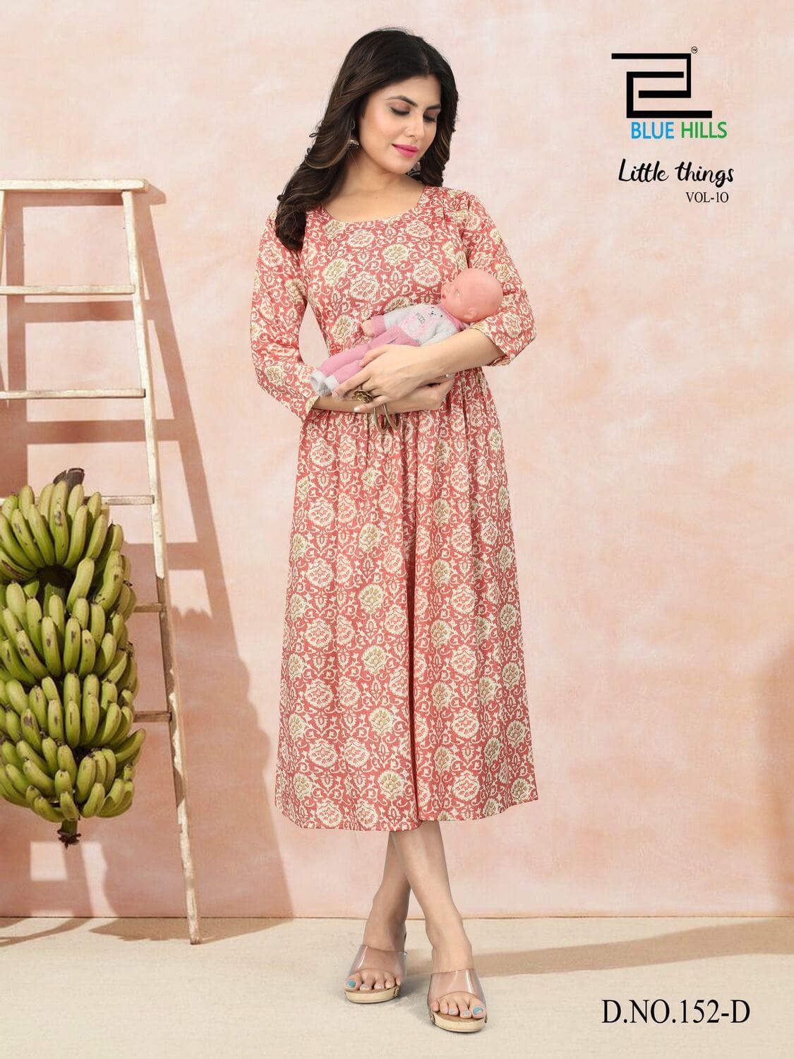 Blue Hills Little Things Vol 10 Feeding Kurtis Catalog collection 2