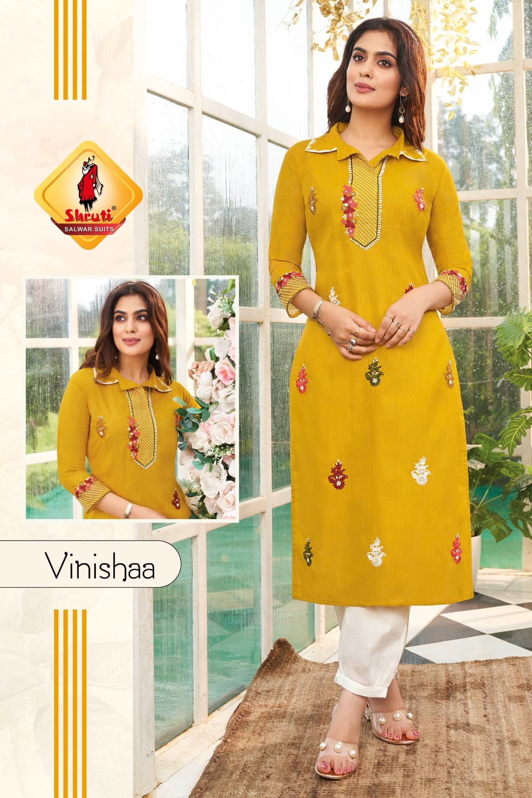 Shruti Kkashish Designer Kurti Catalog collection 1