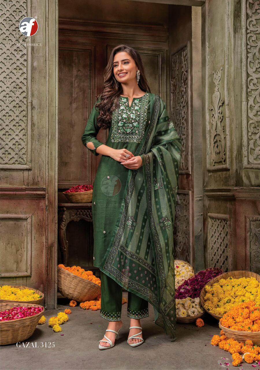 Anju Fabric Gazal Vol 3 Designer Wedding Party Salwar Suits collection 7