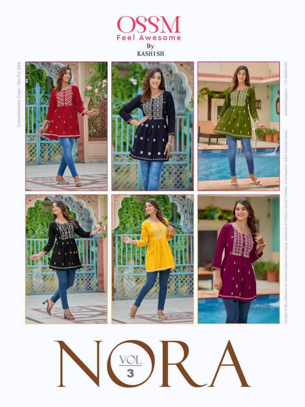 Ossm Nora Vol 3 Ladies Tops Catalog collection 1