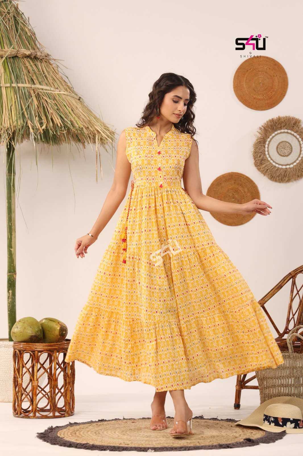 s4U Kurtis Flairy Tales vol 9 Gowns Catalog collection 2