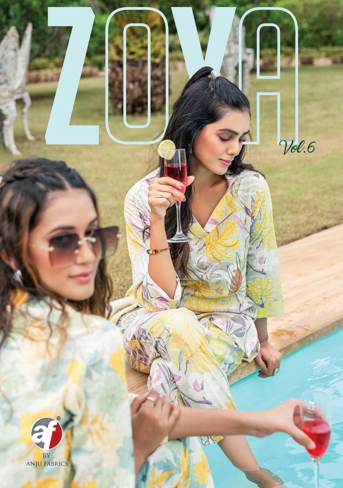 Anju Fabrics Zoya Vol 6 Co Ord Set Catalog collection 1