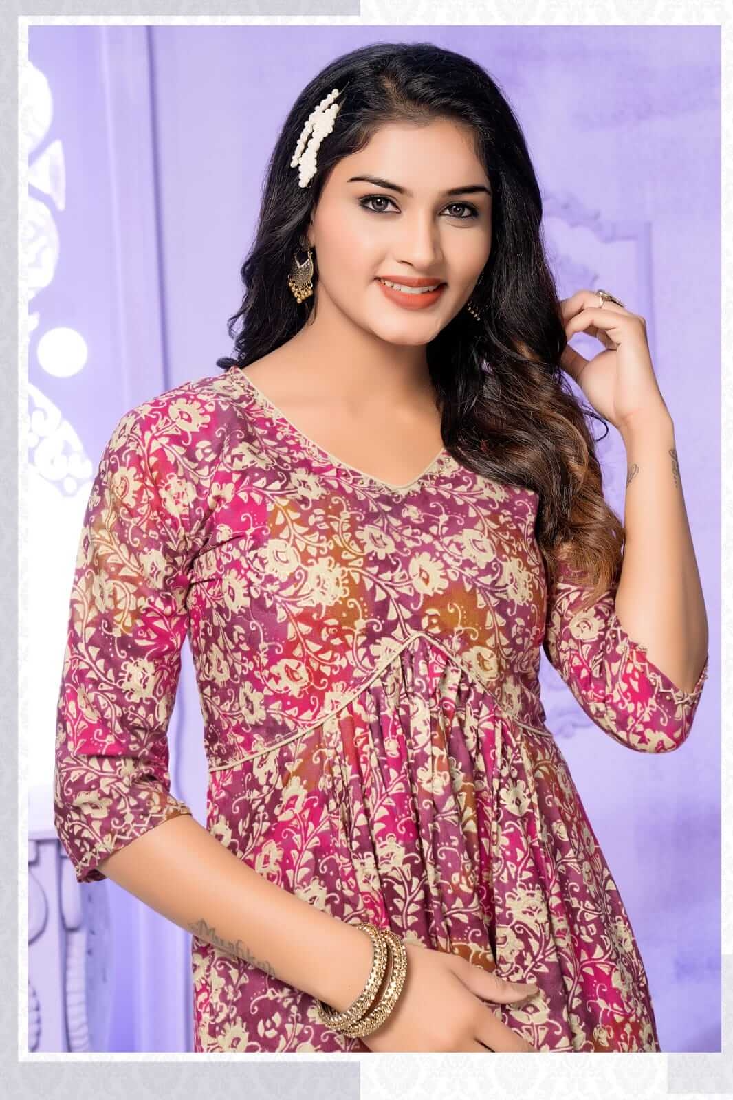 Hirwa Alia Rayon Kurti Catalog at Wholesale collection 7