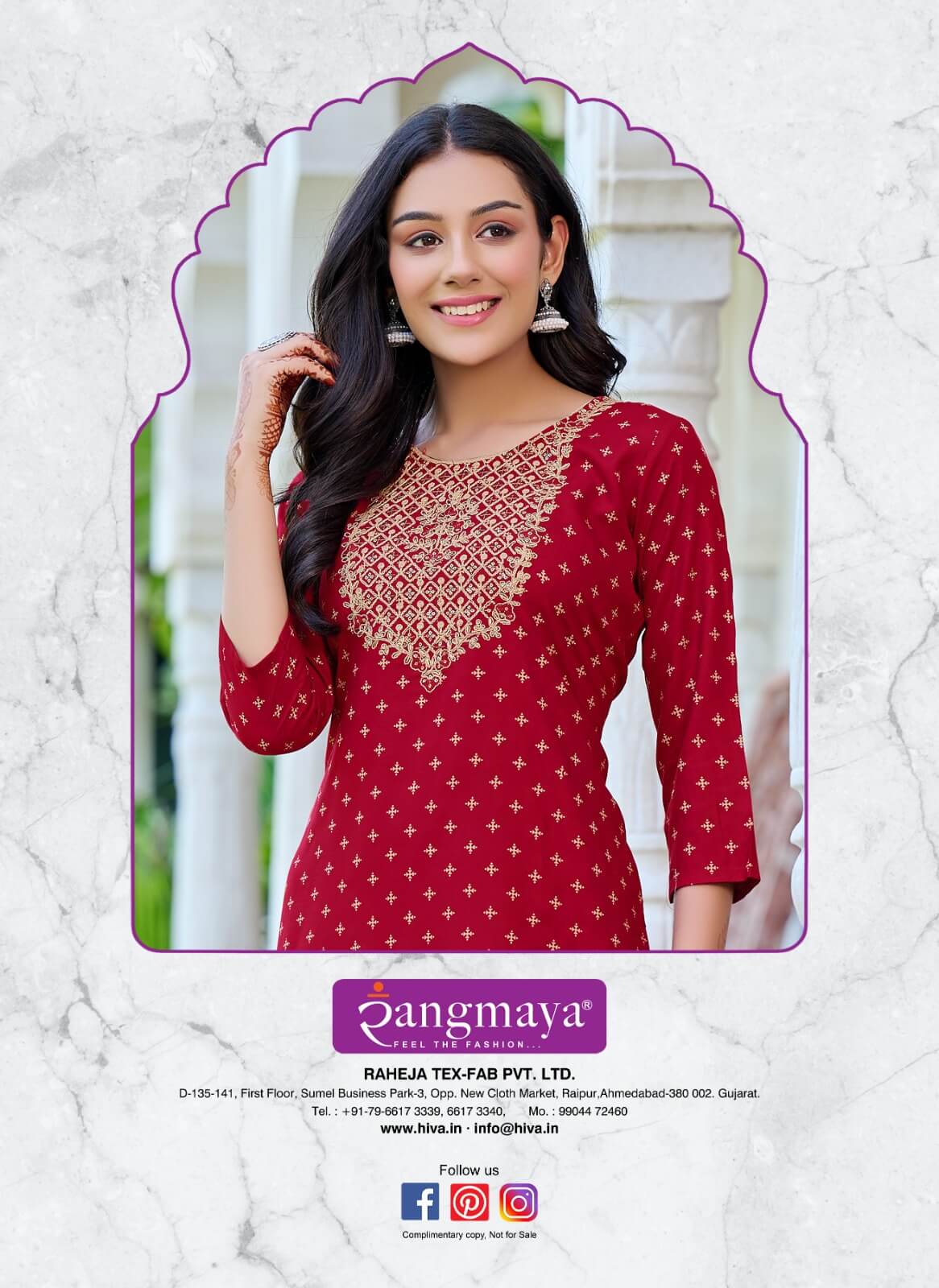 Rangmaya Avatar Printed Kurti Catalog collection 7