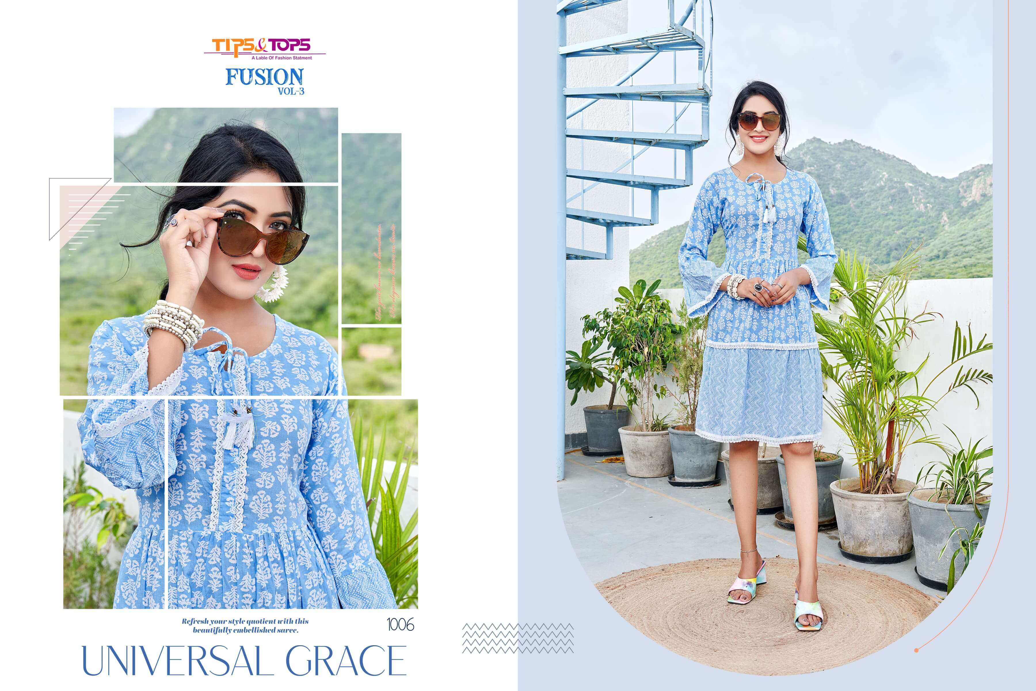 Tips Tops Fusion Vol 3 One Piece Dress Catalog collection 1