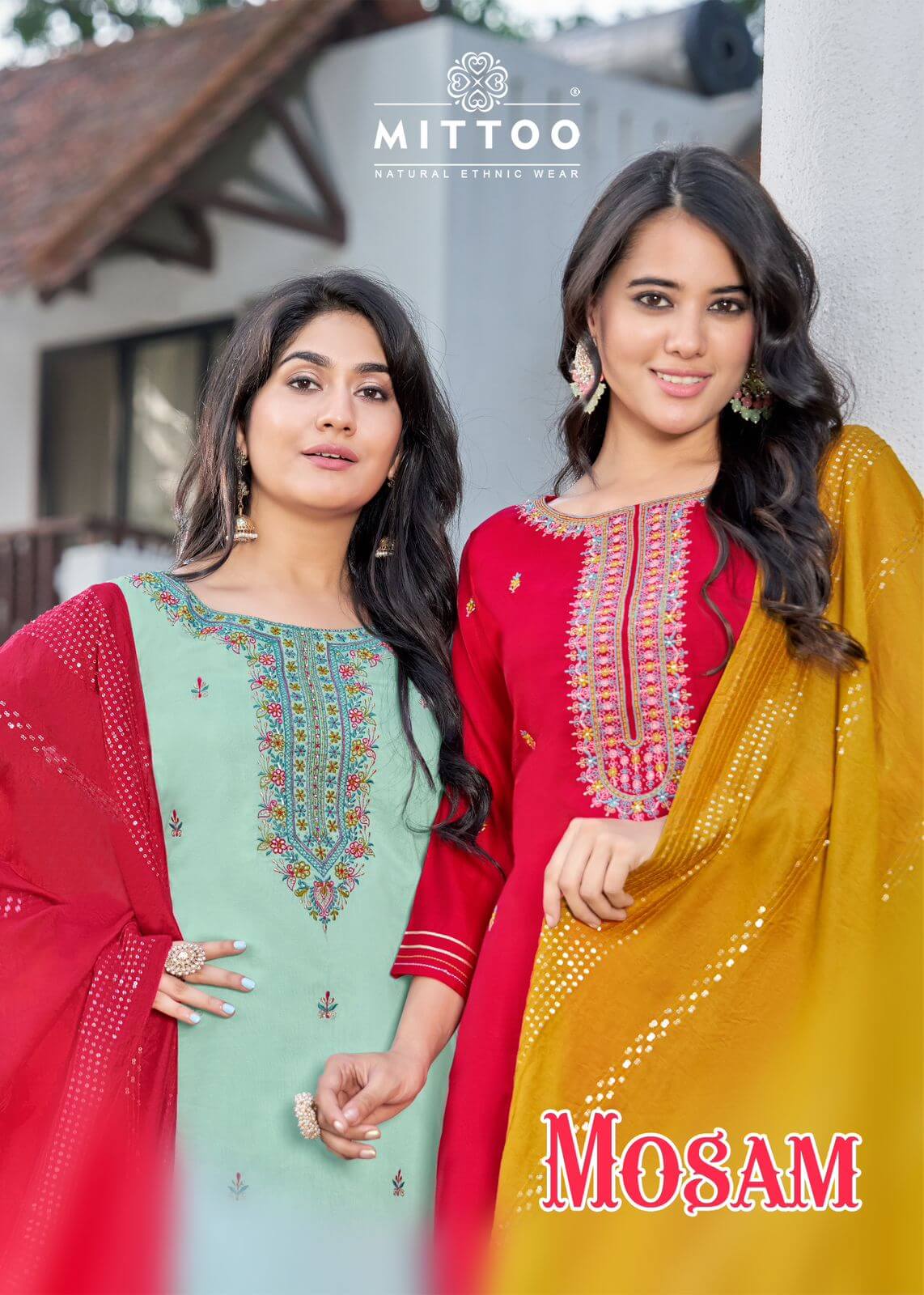 Mittoo Mosam Embroidery Salwar Kameez Catalog collection 8
