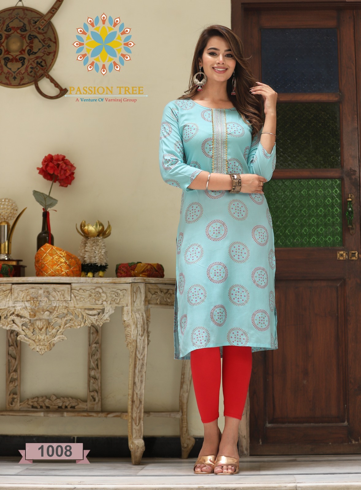 Passion Tree Albeli Vol 1 Embroidery Kurti Catalog collection 4