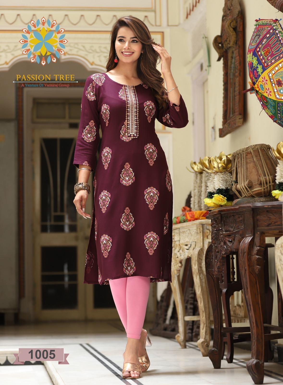 Passion Tree Albeli Vol 1 Embroidery Kurti Catalog collection 2