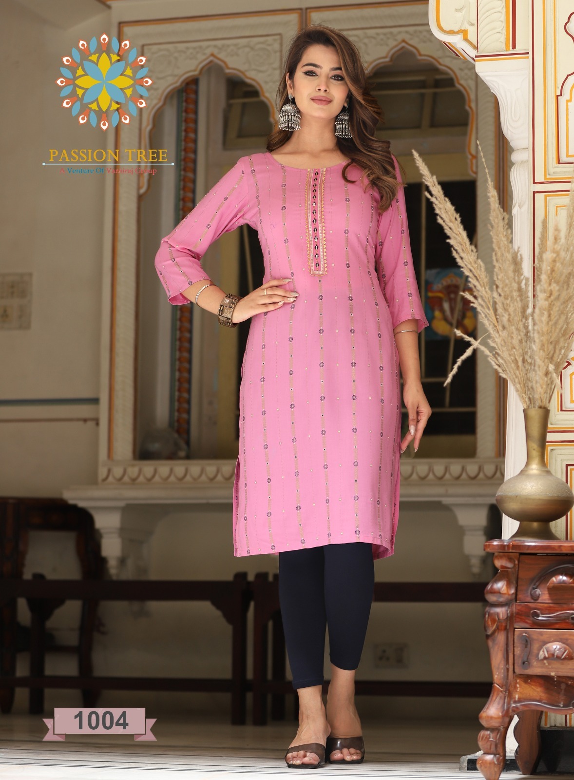 Passion Tree Albeli Vol 1 Embroidery Kurti Catalog collection 1