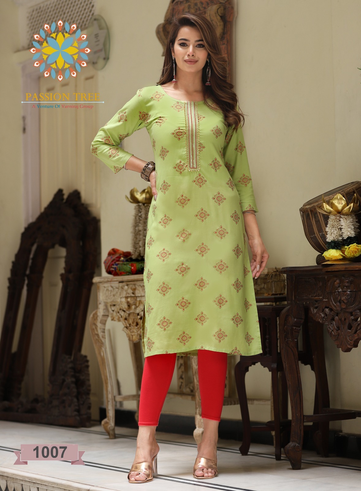 Passion Tree Albeli Vol 1 Embroidery Kurti Catalog collection 5