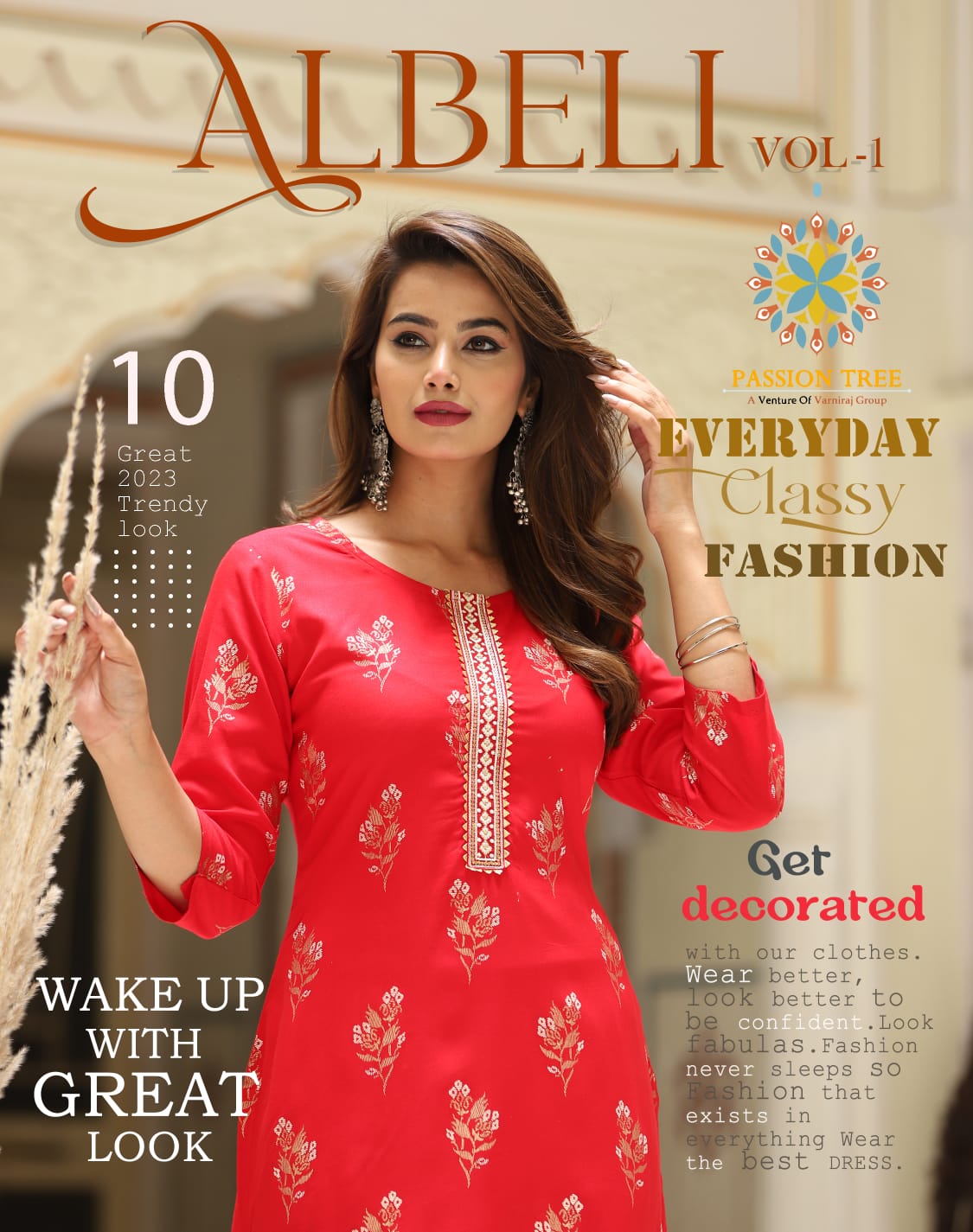 Passion Tree Albeli Vol 1 Embroidery Kurti Catalog collection 11