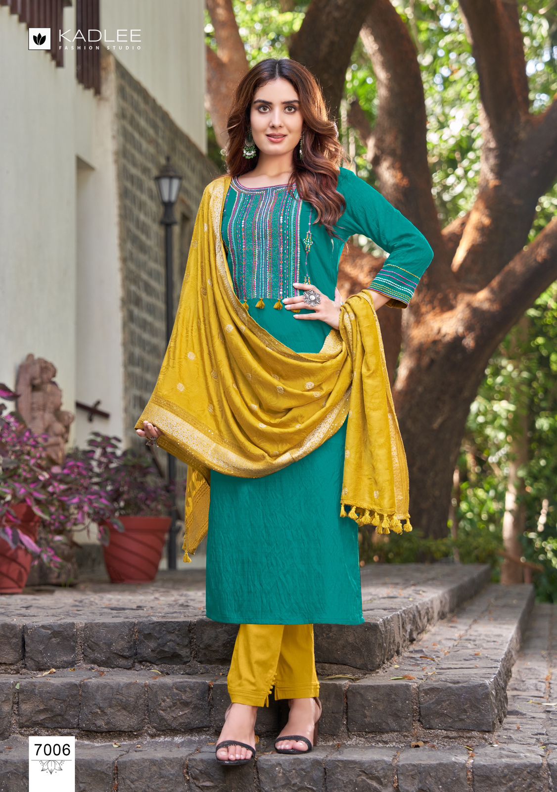 Kadlee Sawan Embroidery Salwar Kameez Catalog collection 8