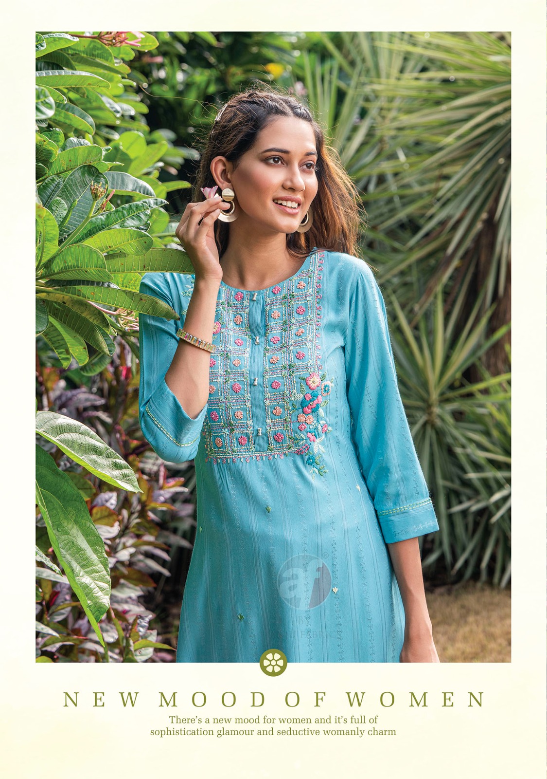 Anju Fabrics Impressive Vol 5 Designer Kurti Catalog collection 9