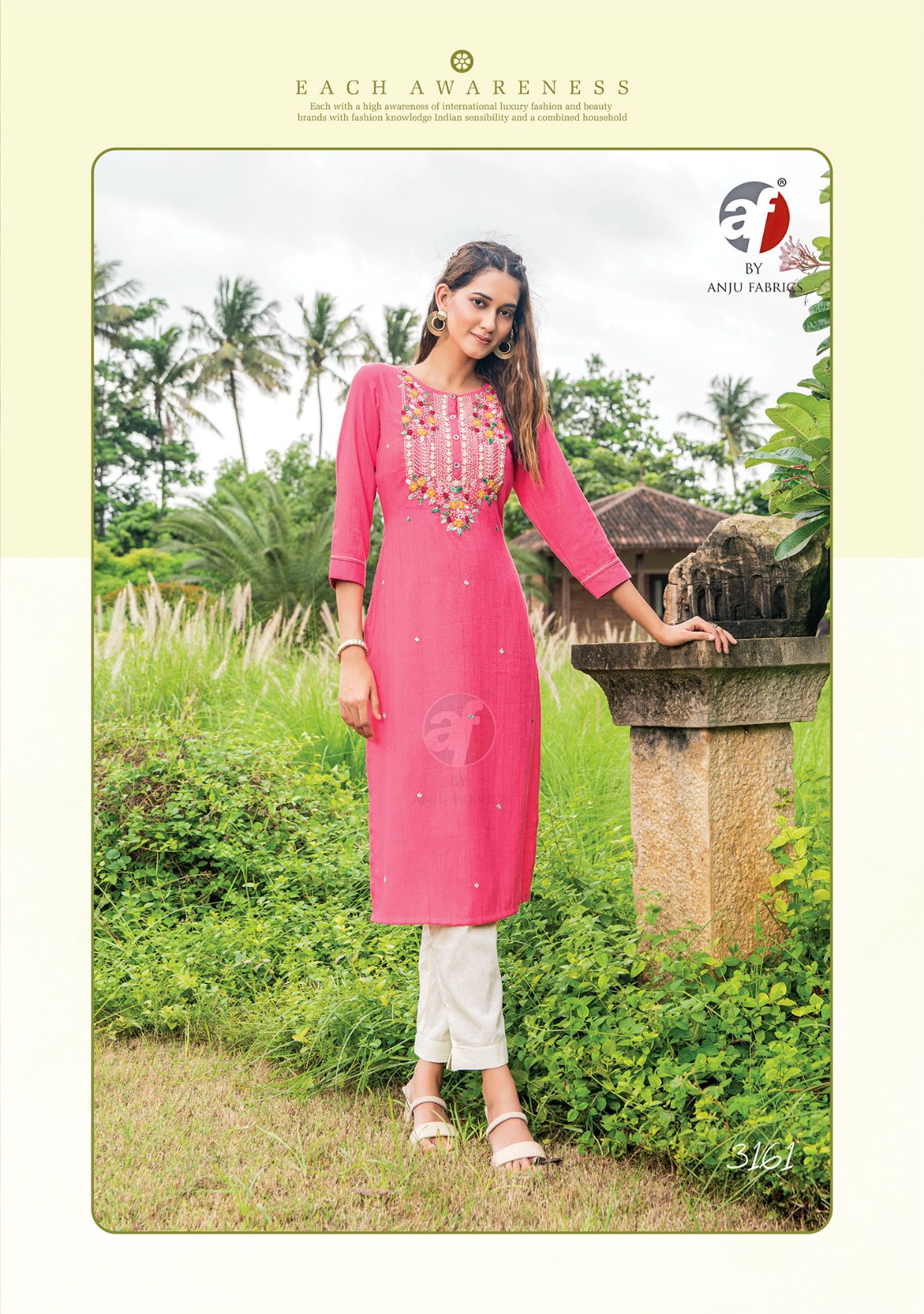 Anju Fabrics Impressive Vol 5 Designer Kurti Catalog collection 2