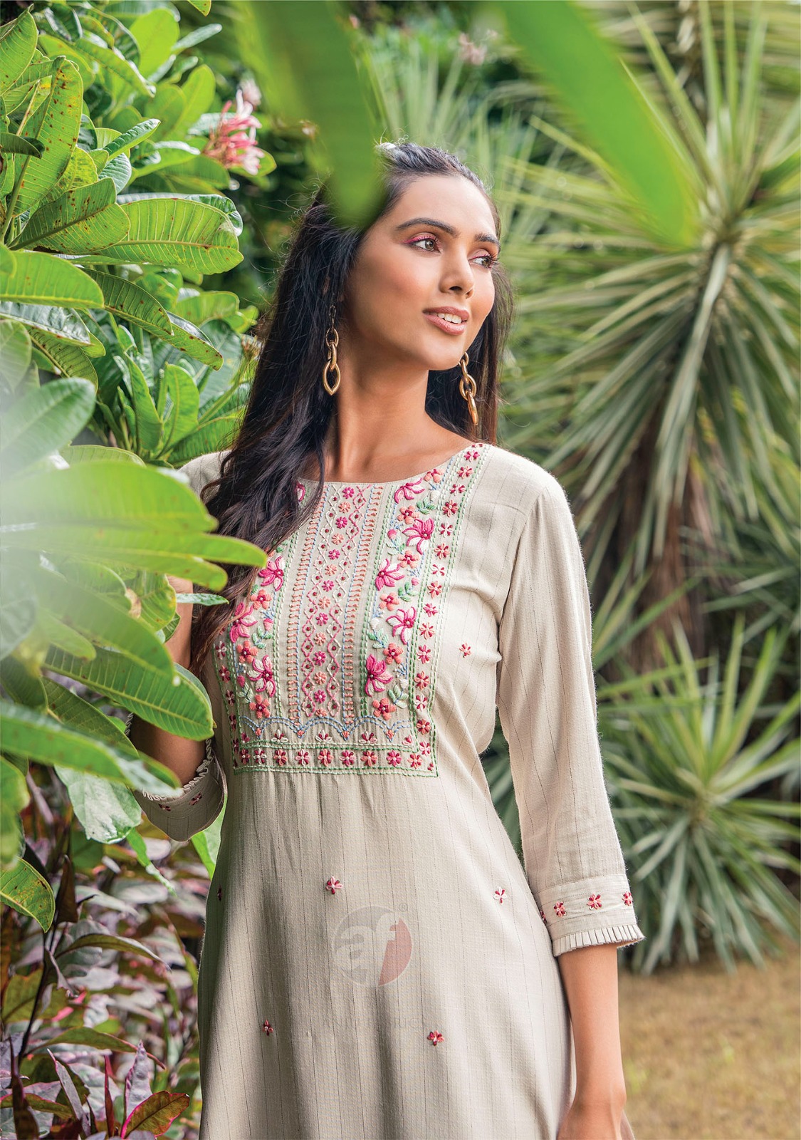 Anju Fabrics Impressive Vol 5 Designer Kurti Catalog collection 12