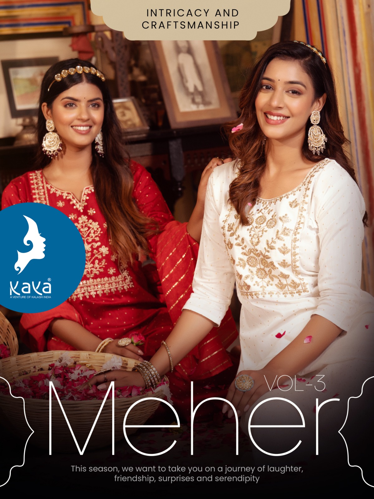 Kaya Meher Vol 3 Embroidery Salwar Kameez Catalog collection 3