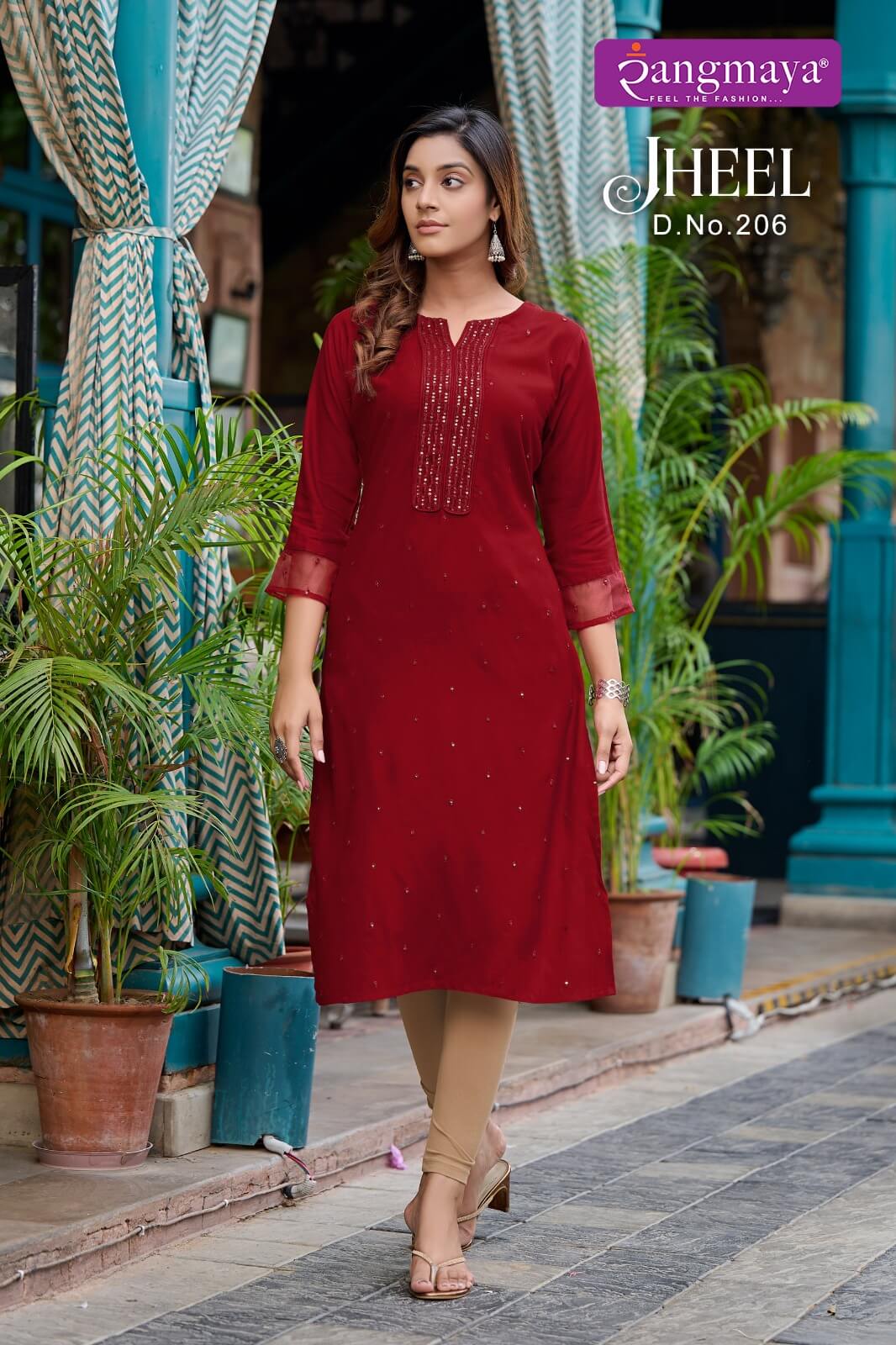 Rangmaya Jheel Vol 2 Designer Kurti Catalog collection 10