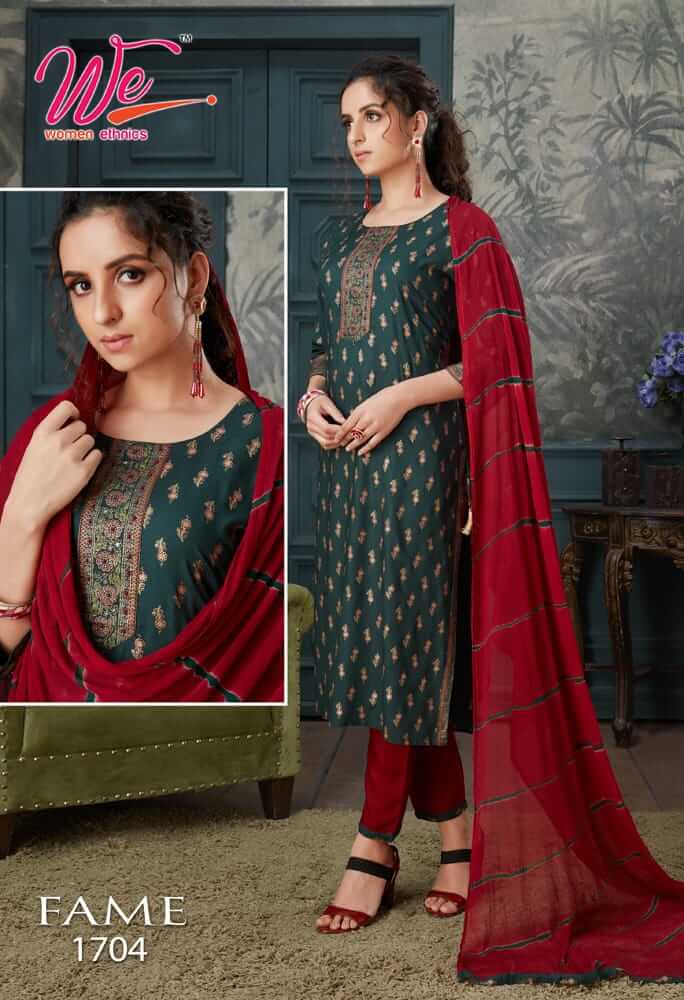 We Fame Printed Salwar Kameez Catalog collection 7