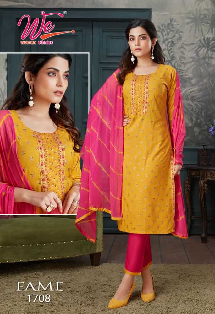 We Fame Printed Salwar Kameez Catalog collection 6