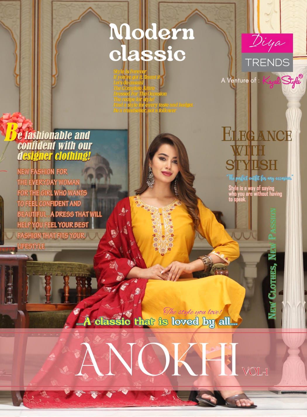 Diya Trends Anokhi Vol 1 Churidar Salwar Suits Catalog collection 2