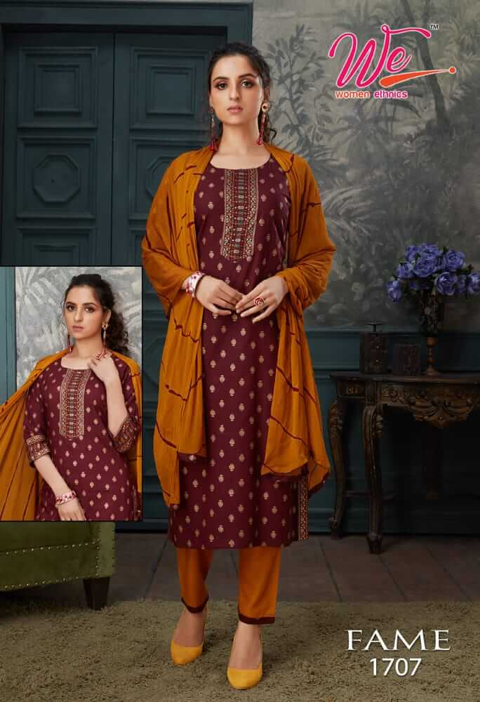 We Fame Printed Salwar Kameez Catalog collection 8