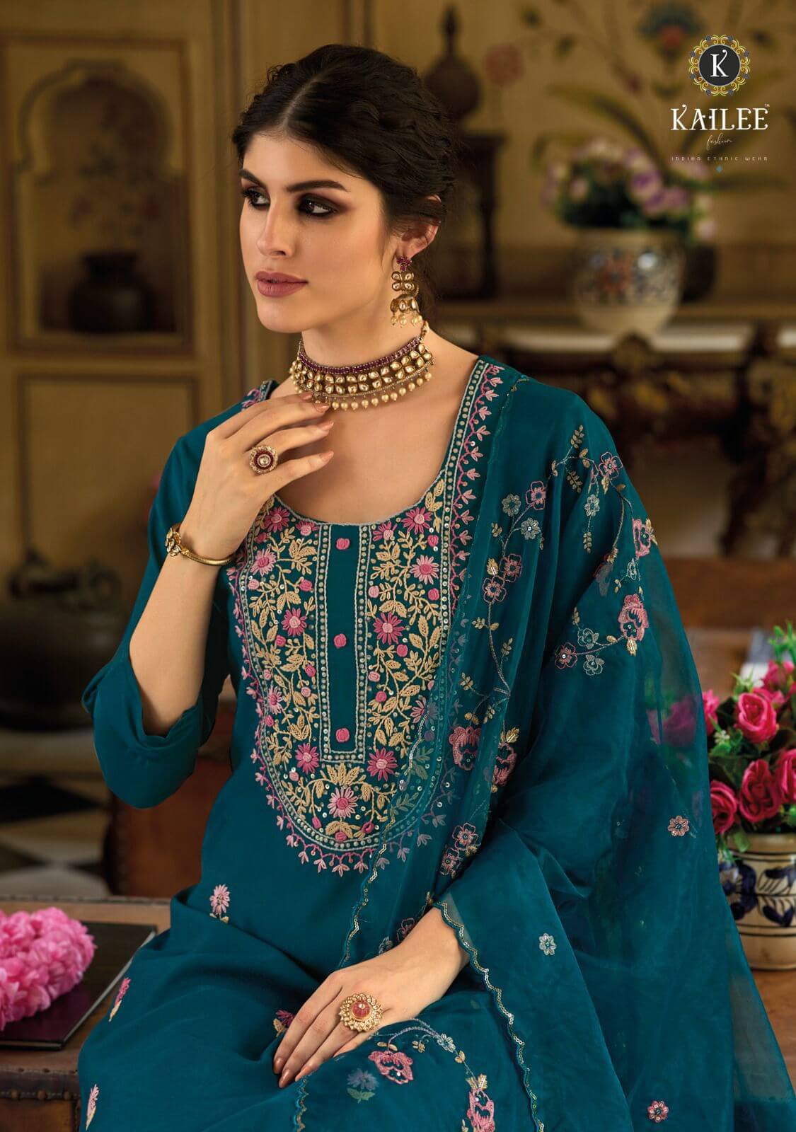 Kailee Kantha Vol 2 Designer Wedding Party Salwar Suits Catalog collection 8