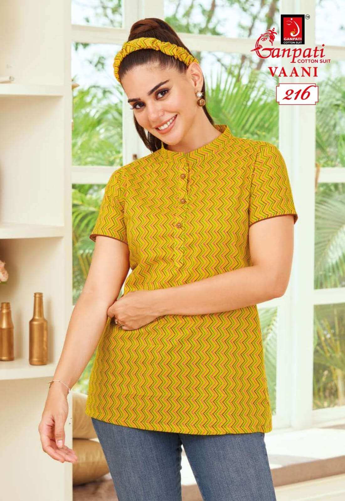 Ganpati Vaani vol 1 Ladies Tops Catalog collection 10