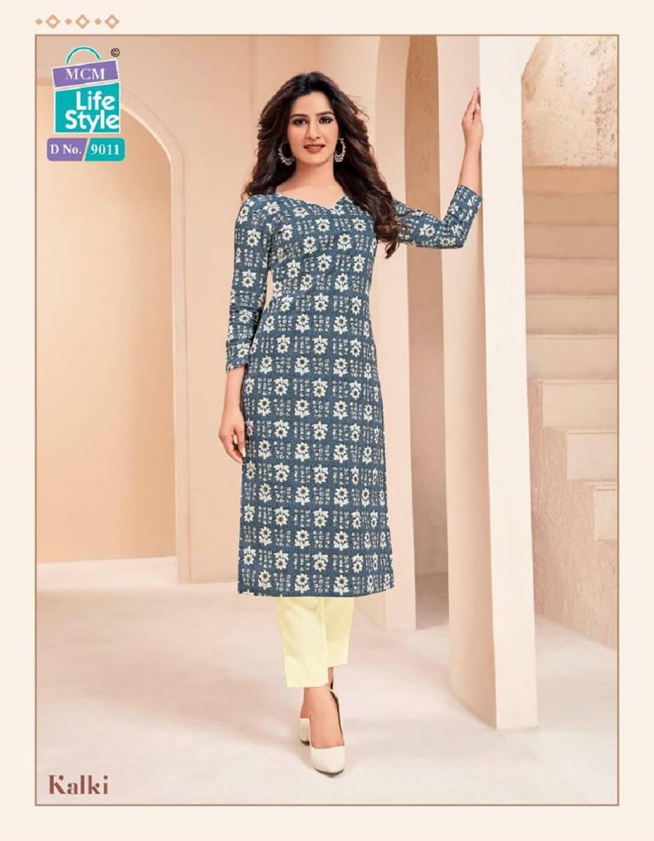 Mcm Lifestyle Kalki vol 3 Kurtis Below 300 Catalog collection 10