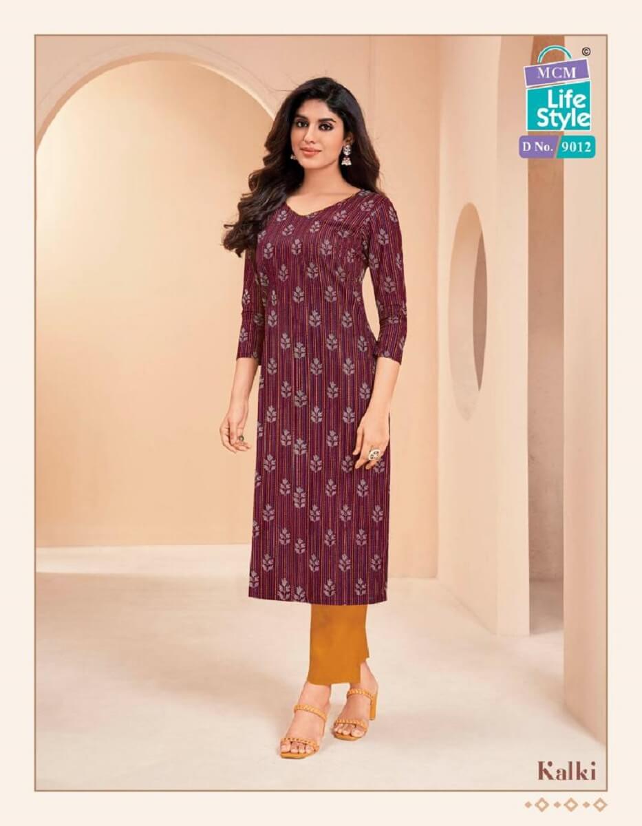 Mcm Lifestyle Kalki vol 3 Kurtis Below 300 Catalog collection 7