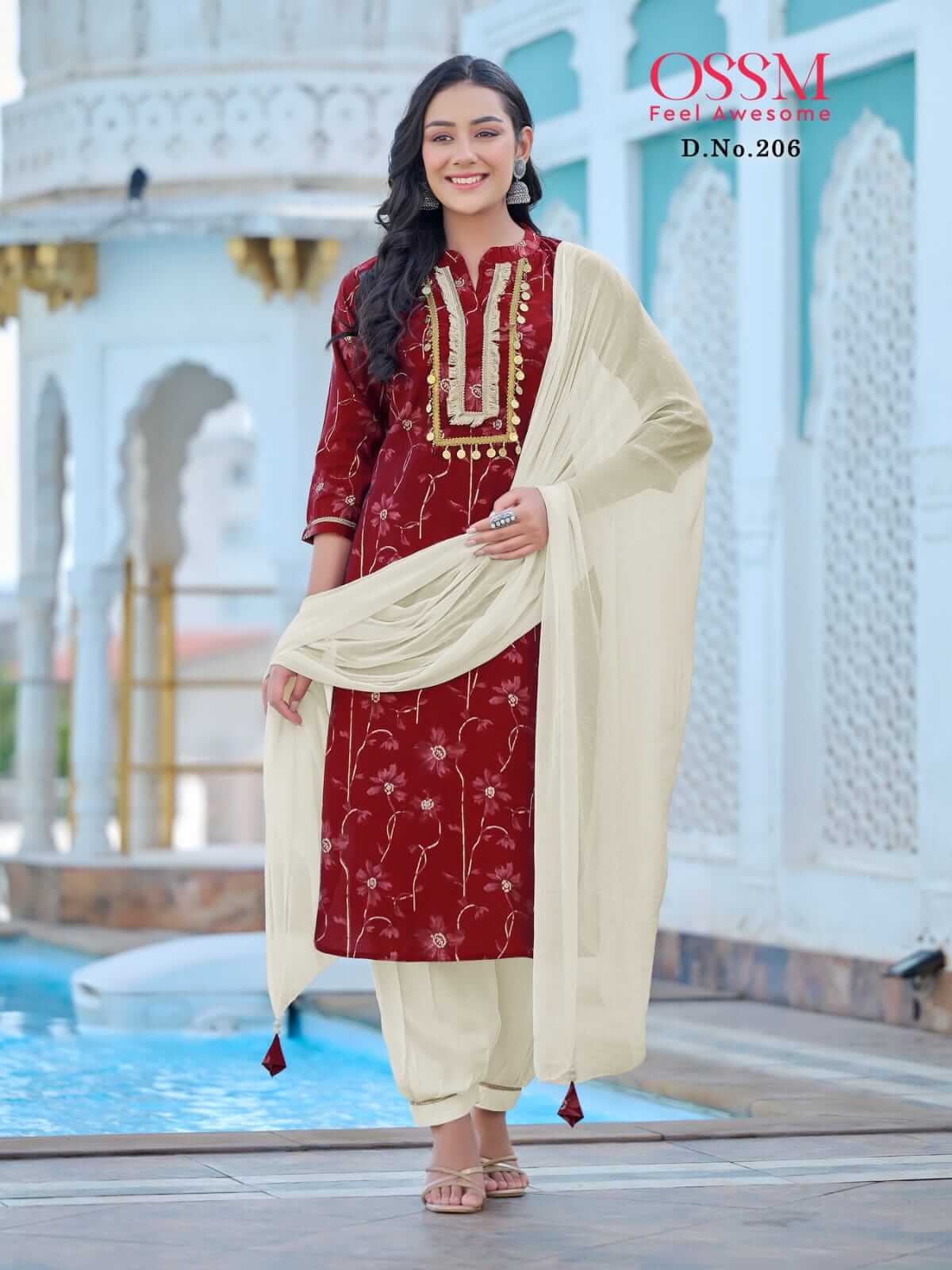 Ossm Afghani vol 2 Printed Salwar Kameez Catalog collection 6