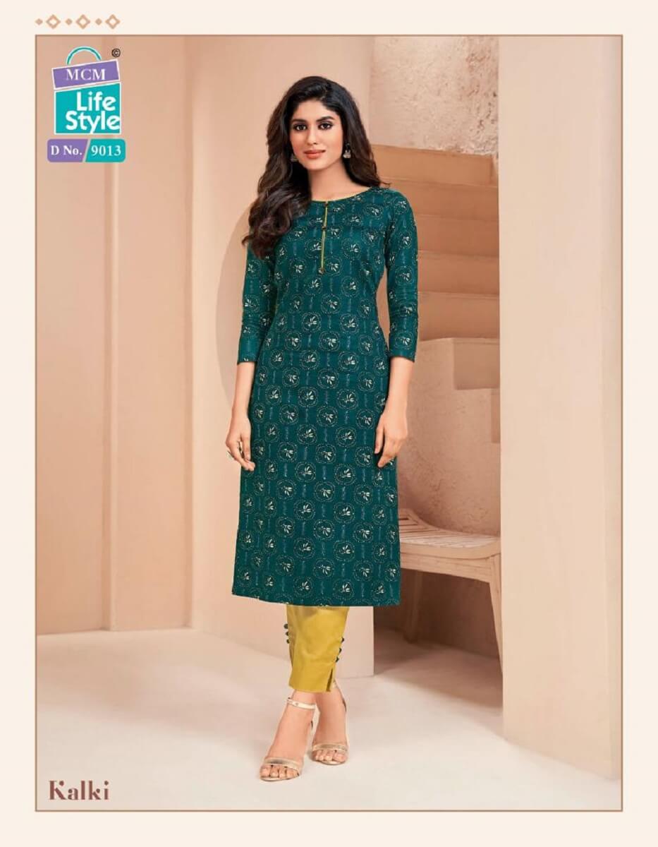 Mcm Lifestyle Kalki vol 3 Kurtis Below 300 Catalog collection 18