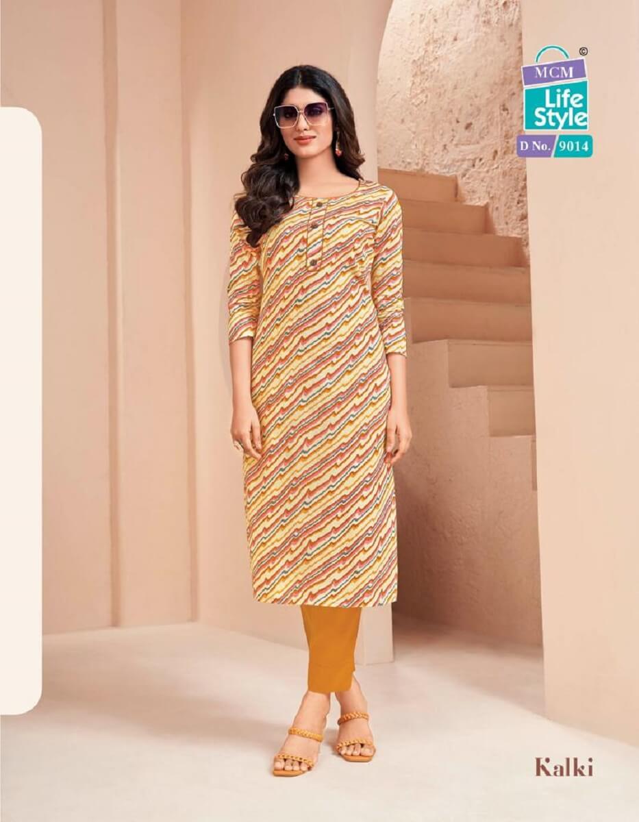 Mcm Lifestyle Kalki vol 3 Kurtis Below 300 Catalog collection 17