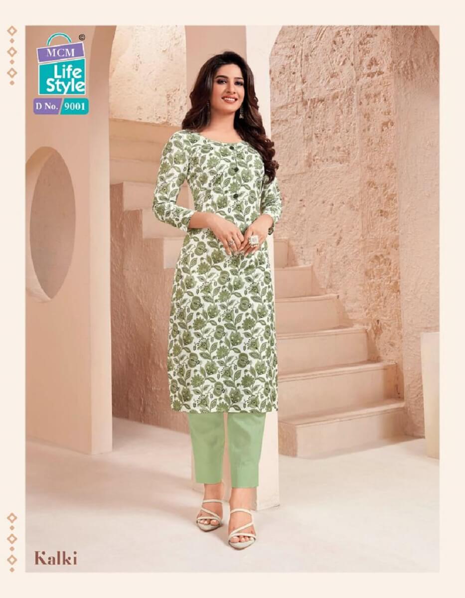 Mcm Lifestyle Kalki vol 3 Kurtis Below 300 Catalog collection 9