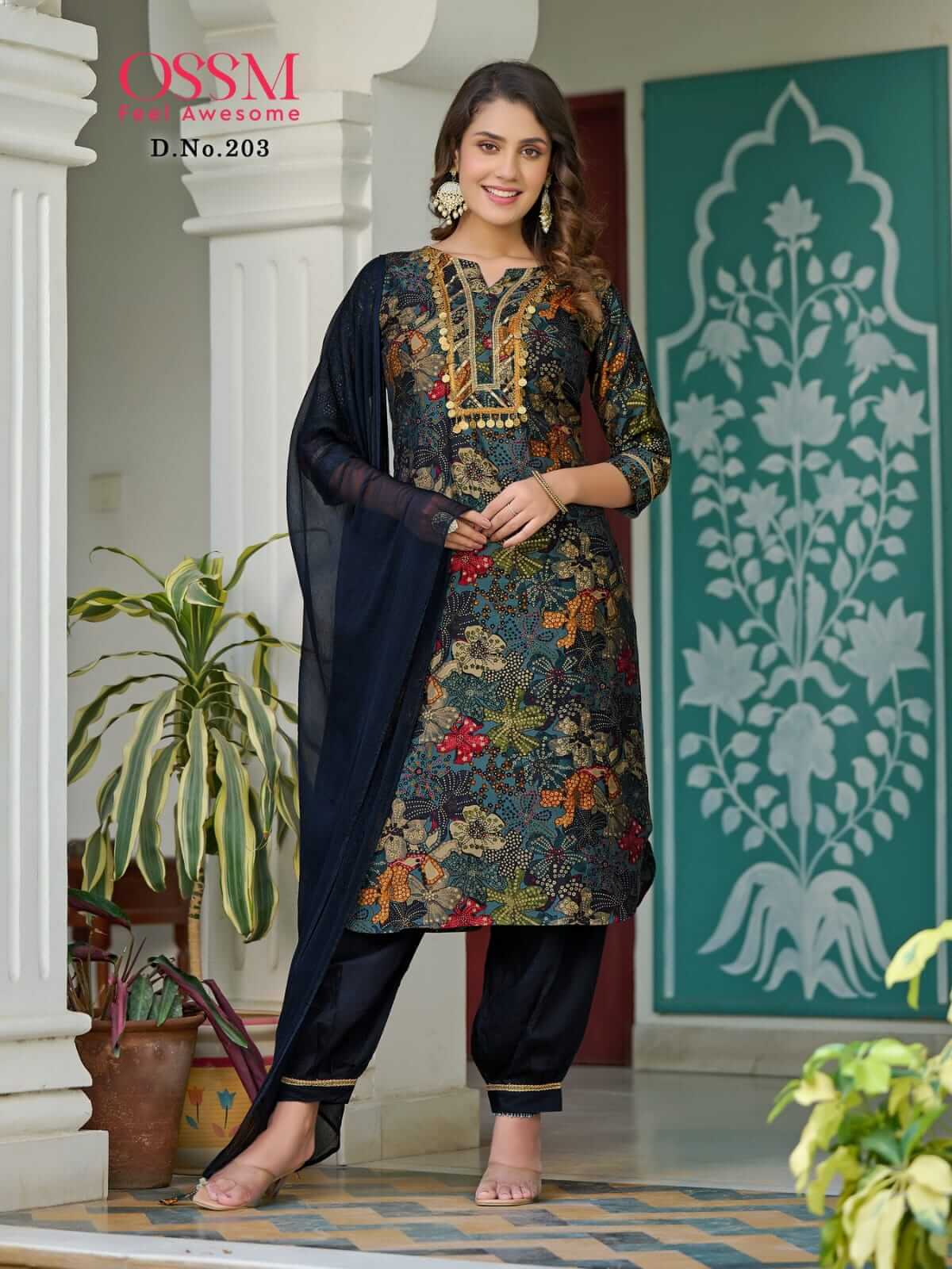 Ossm Afghani vol 2 Printed Salwar Kameez Catalog collection 5