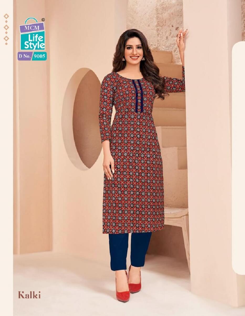 Mcm Lifestyle Kalki vol 3 Kurtis Below 300 Catalog collection 16