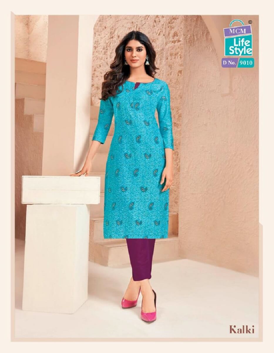 Mcm Lifestyle Kalki vol 3 Kurtis Below 300 Catalog collection 12